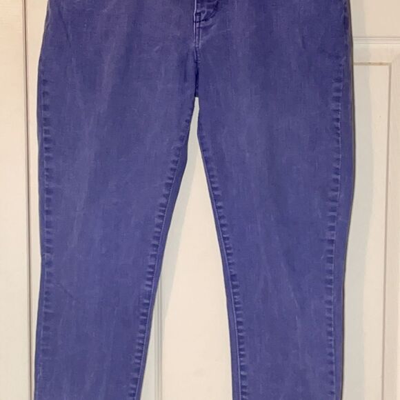 Levi's Demi Curve Silhouette Indigo Crop Jeans W30 - Picture 3 of 16